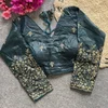 Pinki 30 Fendi Silk Embroidery Work Blouse Bulk Orders In India
